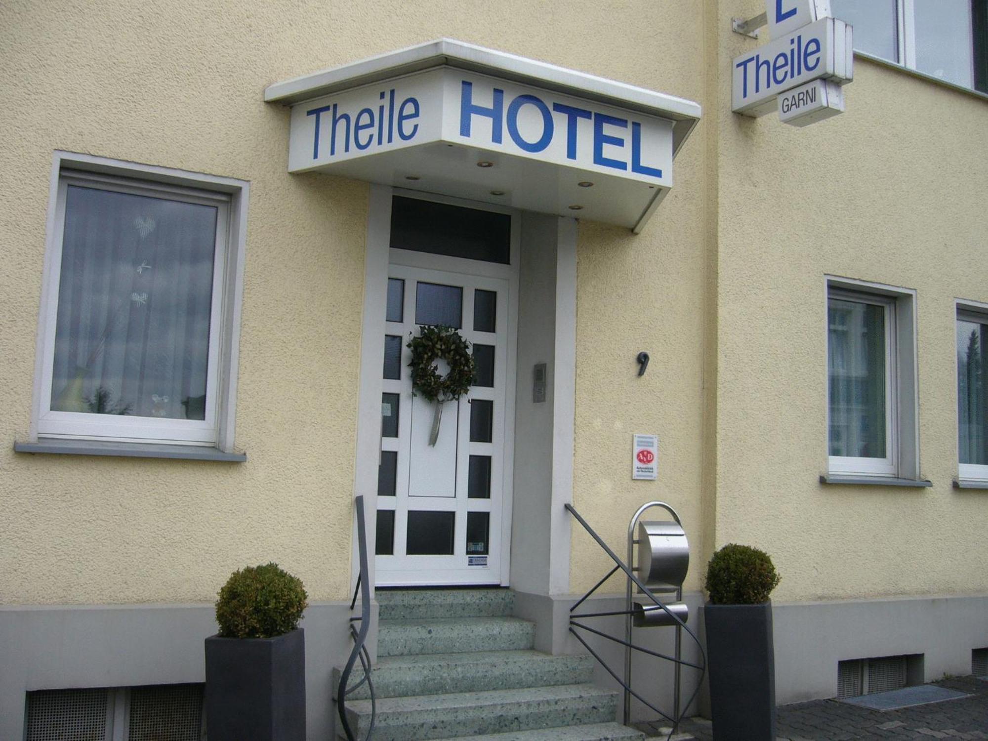Hotel Theile Garni 굼머스바흐 외부 사진